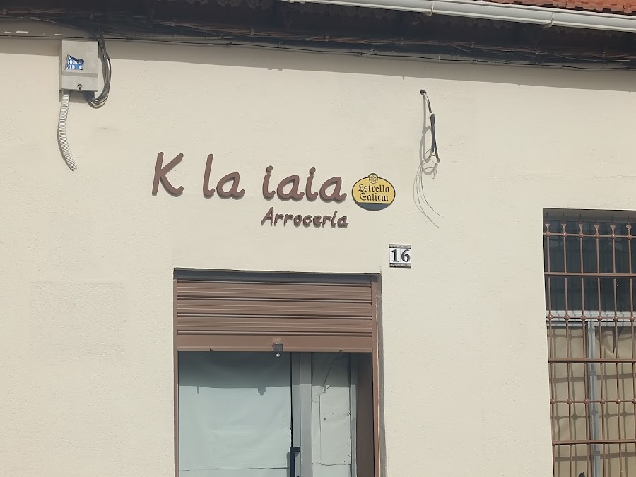Restaurante K la iaia Arrocería.