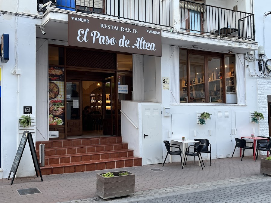 Restaurante El Paso de Altea